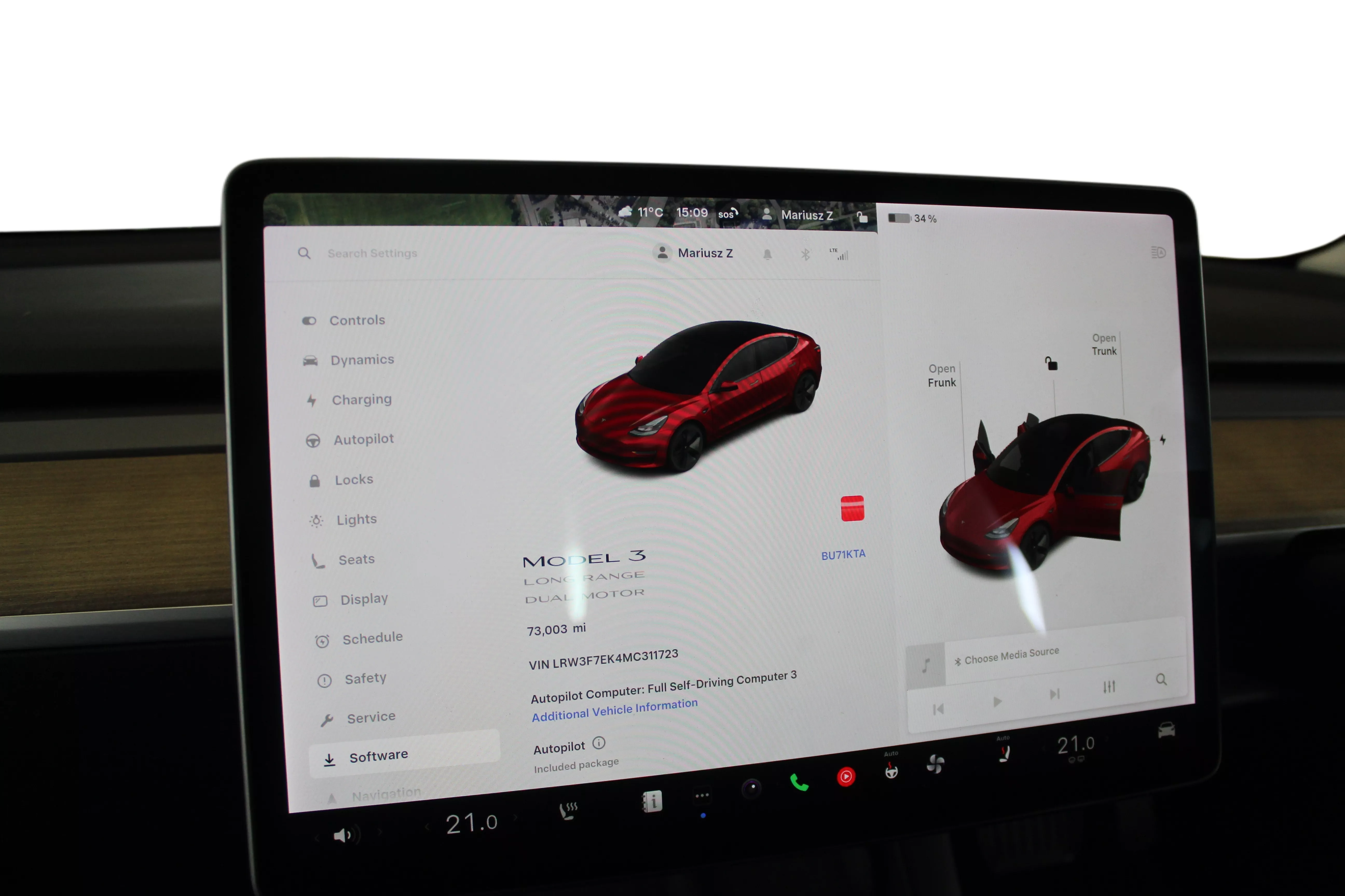 MODEL 3 LONG RANGE AWD